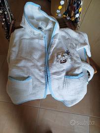 accappatoio neonato 