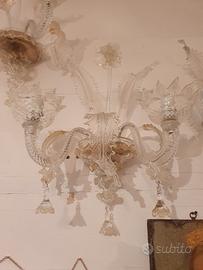 applique in vetro di Murano