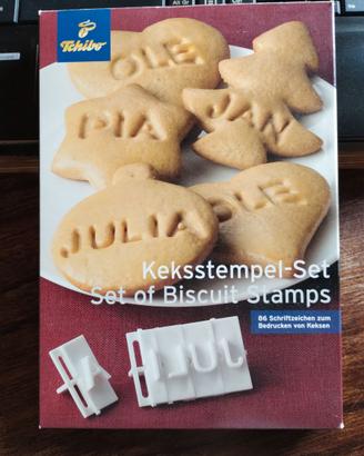 Tchibo Set di timbri per biscotti Keksstempel Set