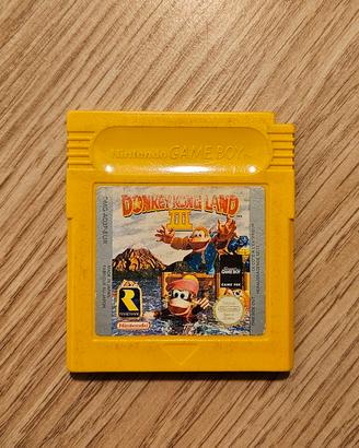 Donkey Kong Land III Game Boy