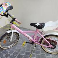 Bici bambina b'twin 16"