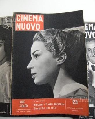 Rivista cinema nuovo annata 1953 completa