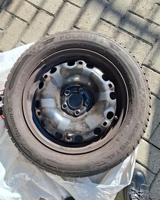 cerchi in ferro originali volkswagen + gomme