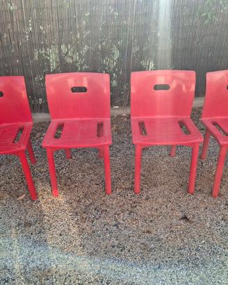 4 sedie Kartell 