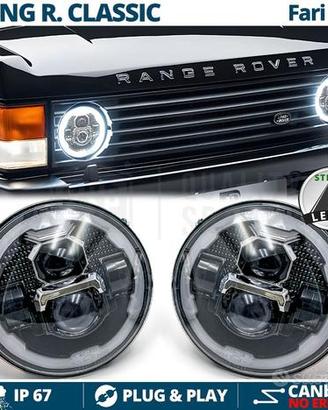 FARI LED Per RANGE ROVER CLASSIC Angel OMOLOGATI
