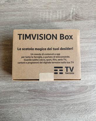 TIMVISION Box – Android TV 4K