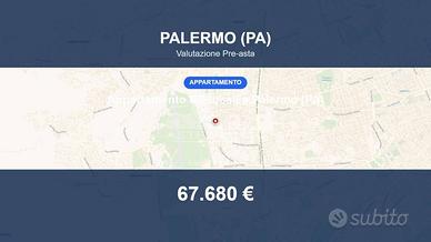 Immobile in asta di 105 m² a Palermo