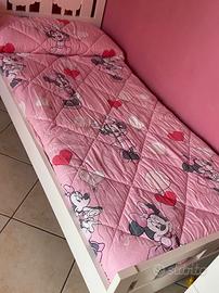Piumino singolo Caleffi Minnie X lettino Ikea