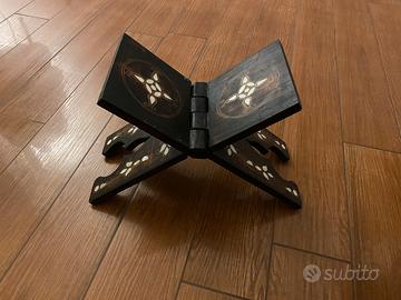 Portariviste con intarsi in madreperla