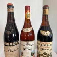 Vino Barolo da collezione / 3 Bottiglie