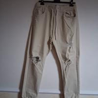 Pantaloni Jogger Uomo Bershka Beige M