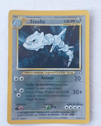 Carta Pokemon-Steelix 15/111 Neo Genesis Italiano