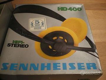 Cuffia Sennheiser hd 400 funzionanti senza spugne