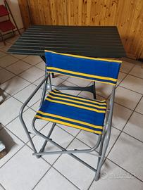 tavolino pieghevole per esterno