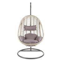 Dondolo da giardino effetto rattan  marca Kasanova