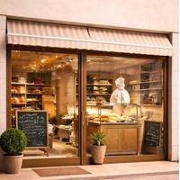 FUNZIONALE LOCALE COMMERCIALE, DUE AMPIE VETRATE.