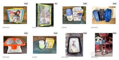 LOTTO ARTICOLI PER BAMBINI