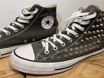 Converse 46.5 verdi borchiate