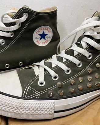 Converse 46.5 verdi borchiate