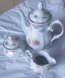 set caffettiera, zuccheriera e lattiera 
