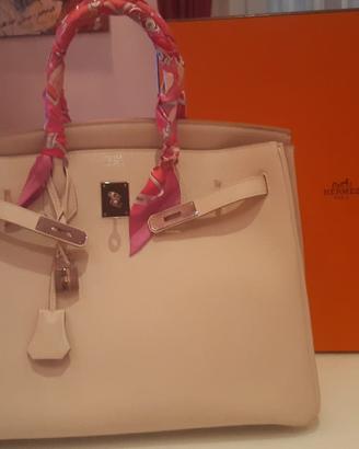  Borsa a mano BIRKIN HERMÈS 35 originale pelle 