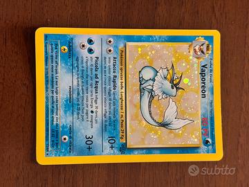 Pokémon Vaporeon 12/64 Olografico