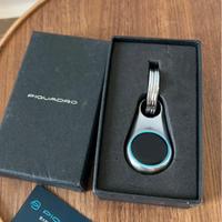 Portachiavi Piquadro in acciaio