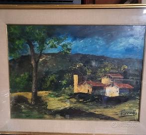 Olio su tela di Sauro Tasselli.