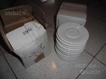 Piattini da caffe in ceramica