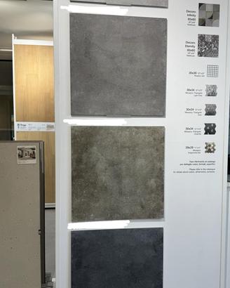 Piastrelle in gres  porcellanato effetto cemento