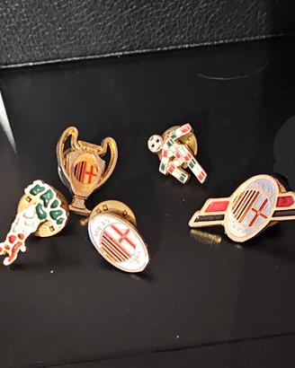 spille vintage Ac Milan - Italia 90