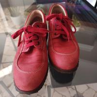 Hogan in camoscio rosso  36,5