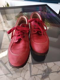 Hogan in camoscio rosso  36,5