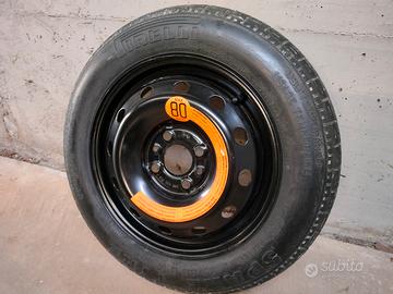 ruotino di scorta per fiat panda 312, come nuovo