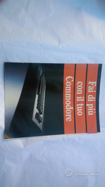 Catalogo pubblicitario COMMODORE 64 PC 1985 FLOPPY