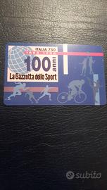 scheda centenario Gazzetta dello Sport