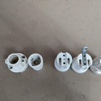 portalampade porcellana 