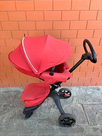 Duo passeggino xplory x + navicella Stokke