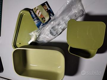 guzzini lunchbox store&go bio on the go posate new