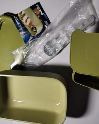guzzini lunchbox store&go bio on the go posate new