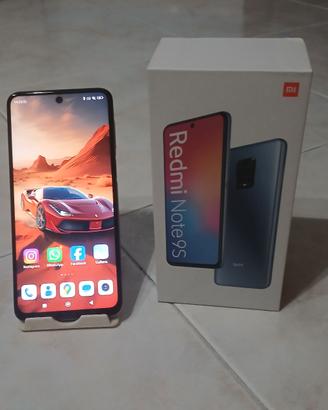 Redmi Note 9S+Cover+Pellicole
