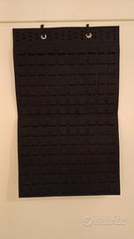 Borsa portagioielli da appendere: espositore