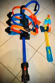 Pista Hot wheels schianti rotanti