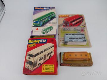 LOTTO 4 DINKY TOYS MECCANO BUS METAL KIT