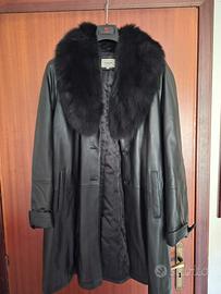 Cappotto in vera pelle