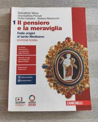 il pensiero e la meraviglia 1  isbn 9788808849090
