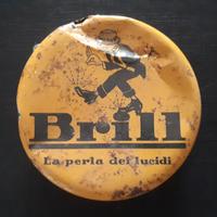 scatola latta lucido da scarpe brill perla lucidi