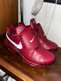 Nike tn tiempo rosse/bordo taglia 44