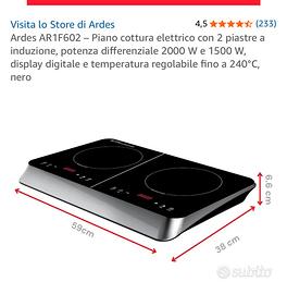 Piano cottura elettrico