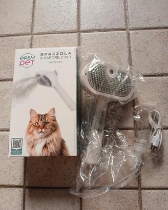 Spazzola animali easy pet a vapore